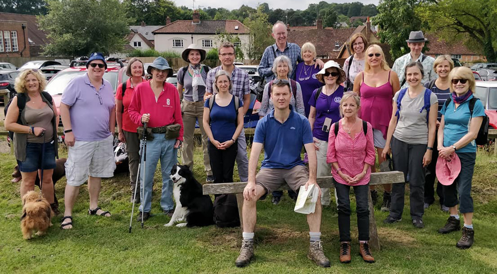 Walk in Shere, August 2019 Walk in Shere, August 2019
